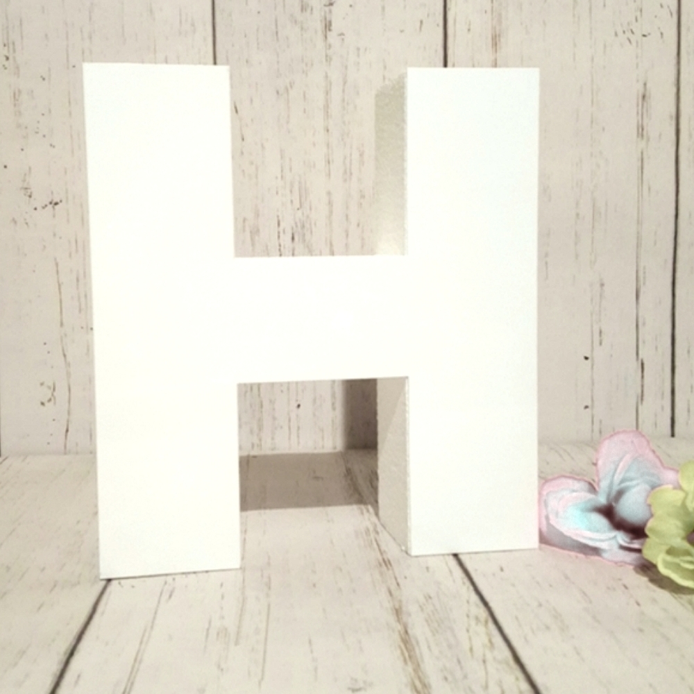 Large Letter H Decor Letter Home/Office